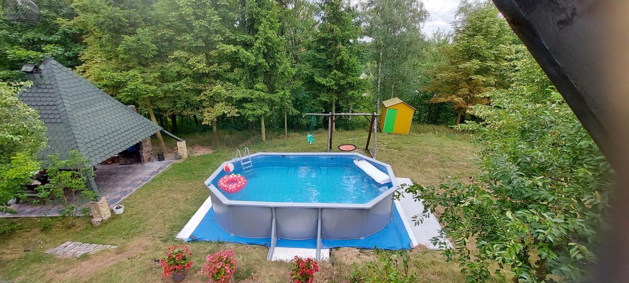 Agroturystyka Pod Grusza Wielkie Lezno Esterno foto